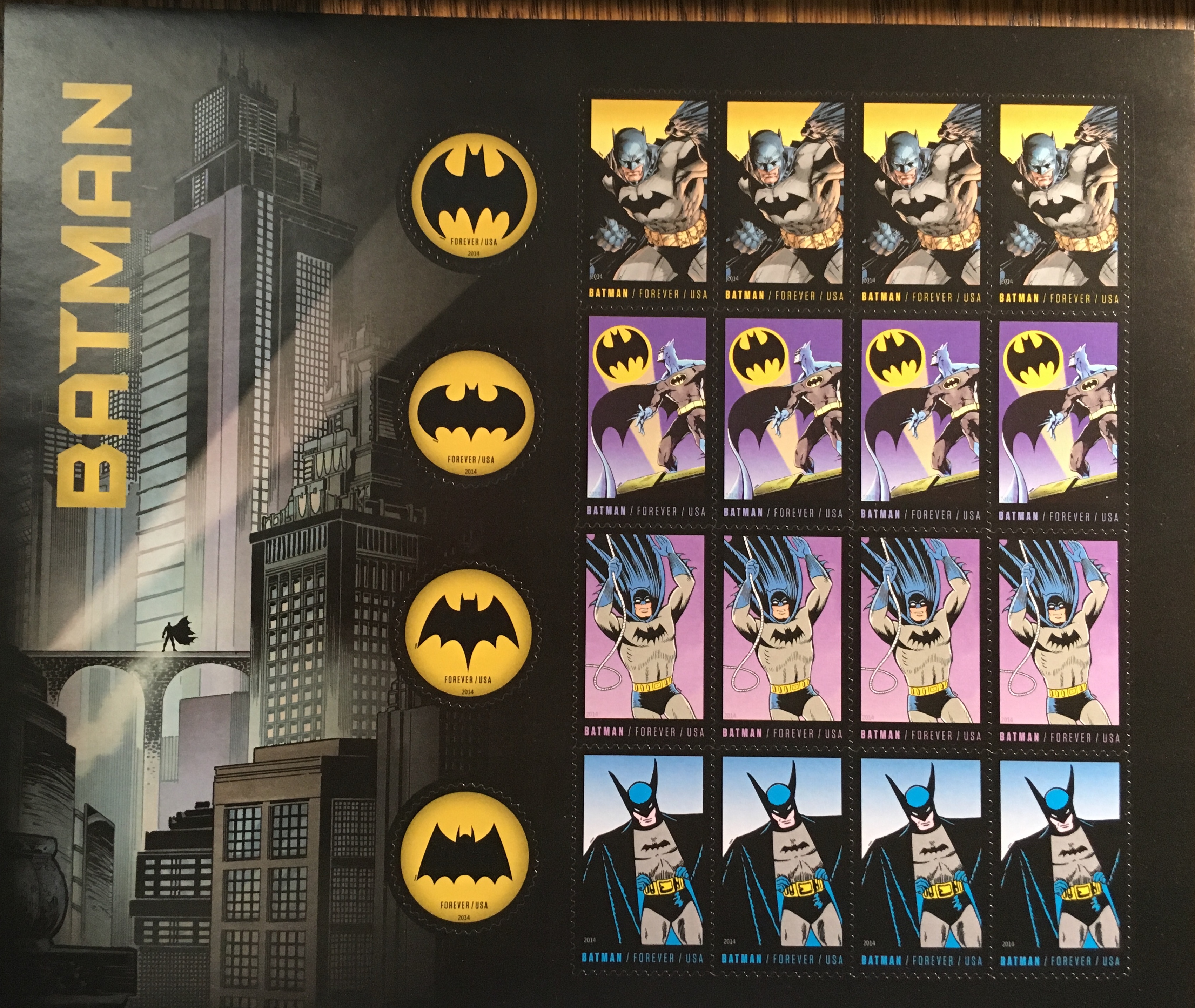 Batman Souvenier Sheet
